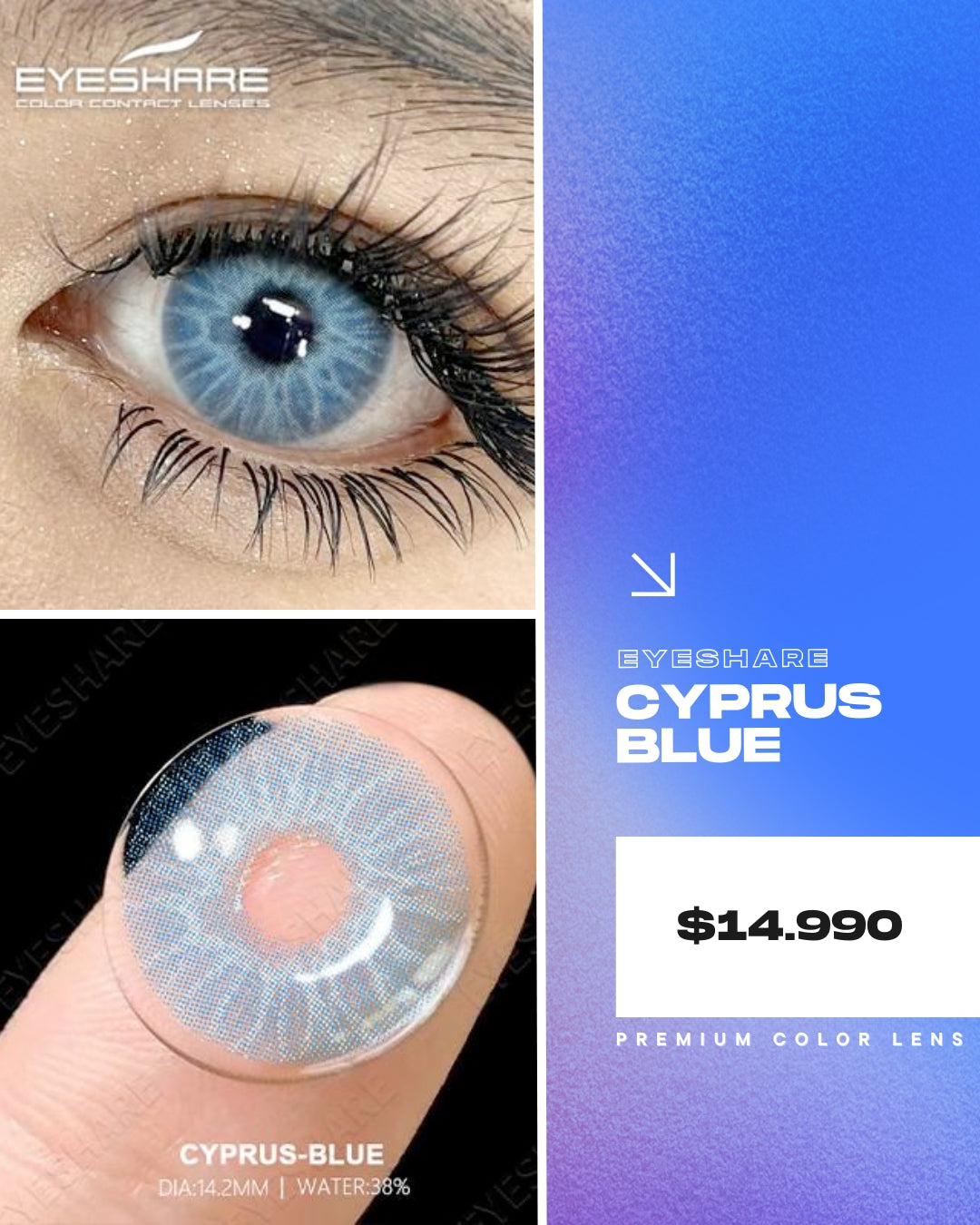 Eyeshare - Cyprus Blue