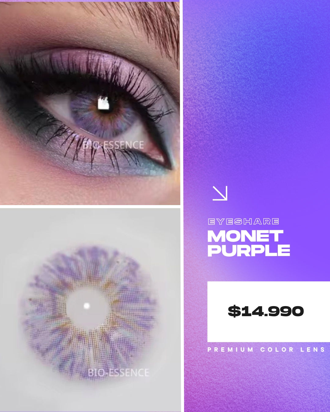 Eyeshare - Monet Purple